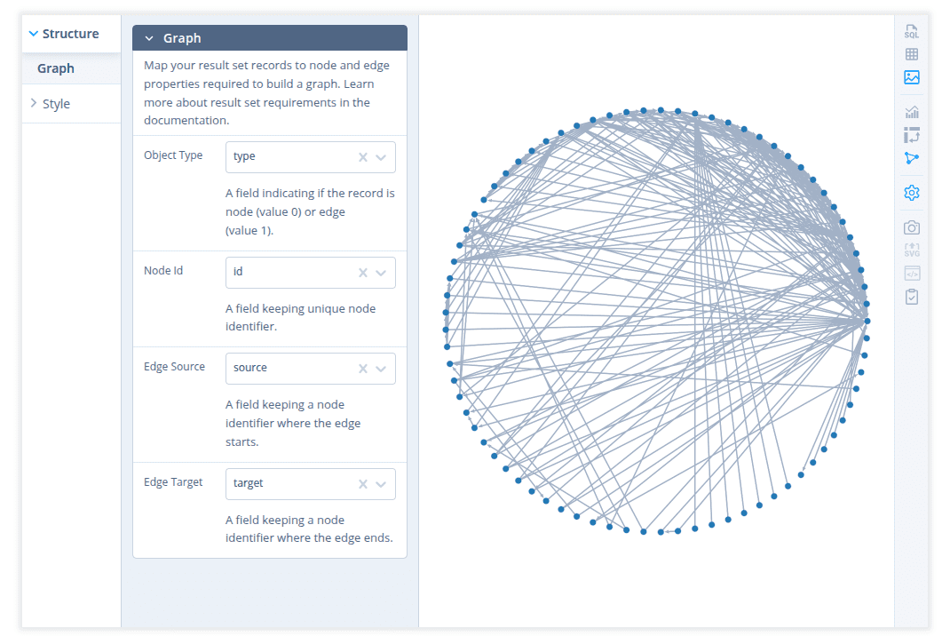 Fig. 1: Graph structure settings